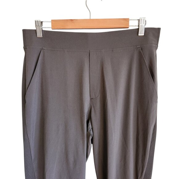 Athleta Pants Women's 12 Green The Brooklyn Ankle Pant Lightweight Pockets - Picture 2 of 9